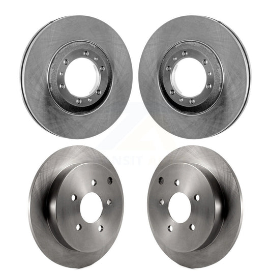 Brake Rotors Front Rear Kit For 02-04 Pontiac Montana FWD with Disc rear brakes