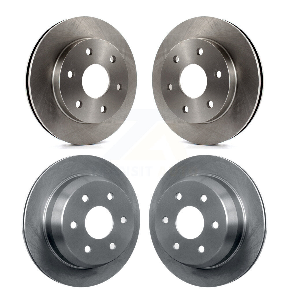 Brake Rotor Front Rear Kit For Chevrolet GMC Silverado 1500 Sierra Classic Astro