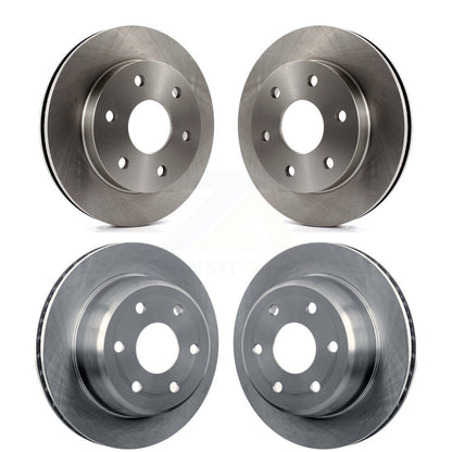 Brake Rotors Front Rear Kit For Chevrolet GMC Silverado 1500 Sierra Avalanche XL