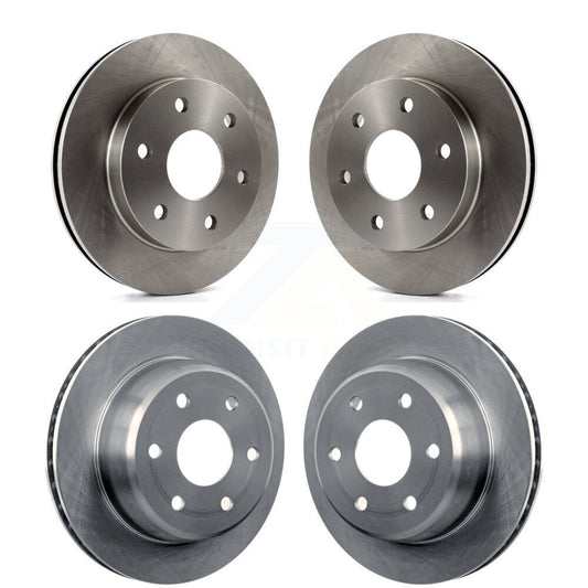 Brake Rotors Front Rear Kit For Chevrolet GMC Silverado 1500 Sierra Avalanche XL