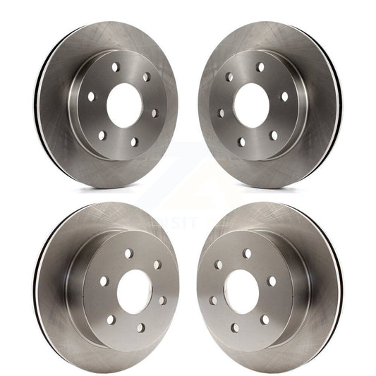 Disc Brake Rotors Front Rear Kit For GMC Savana 2500 Chevrolet Express