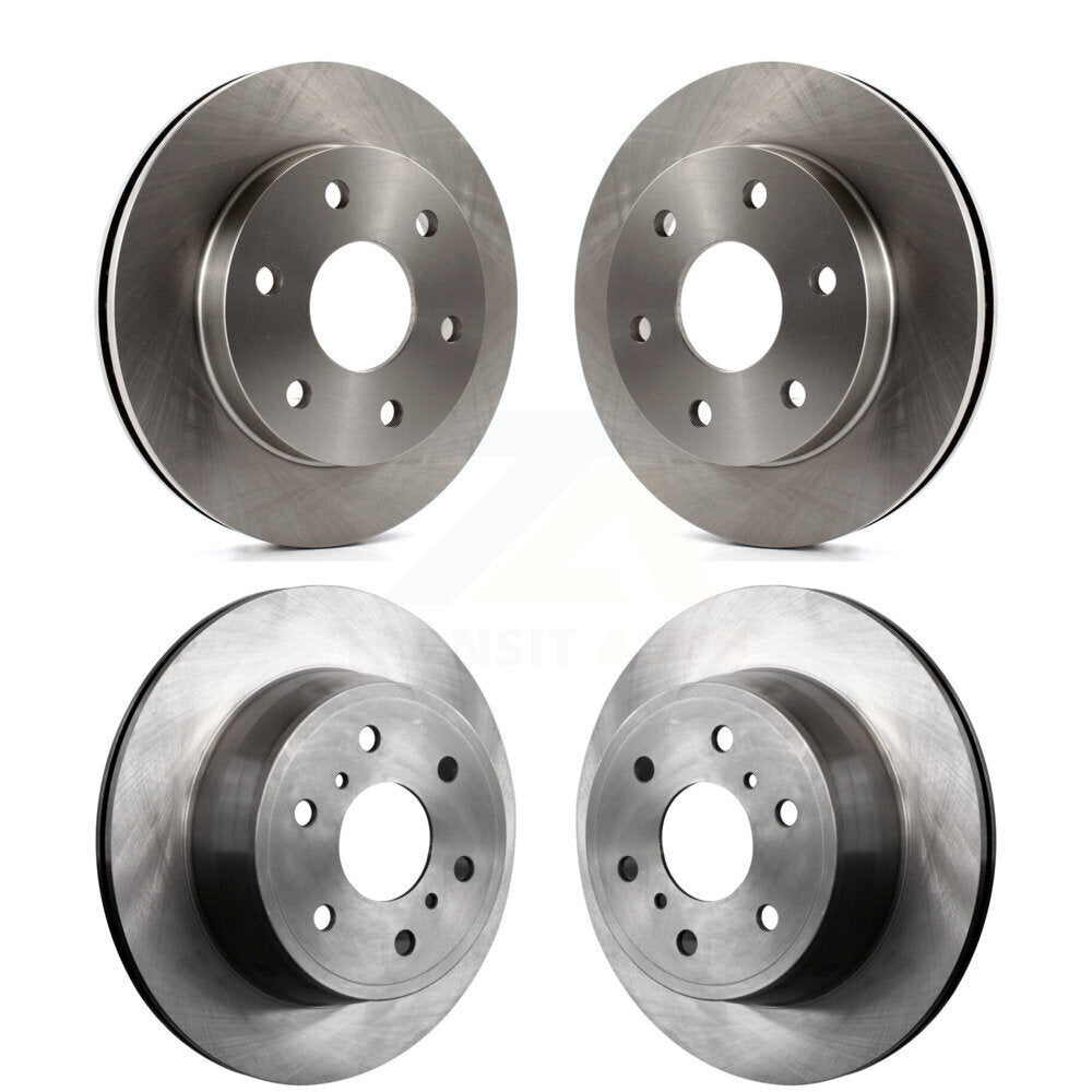 Brake Rotors Front Rear Kit For 2007 GMC Chevrolet Silverado 1500 Sierra Classic