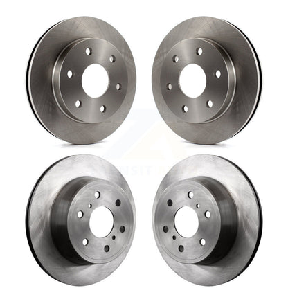 Brake Rotors Front Rear Kit For 2007 GMC Chevrolet Silverado 1500 Sierra Classic