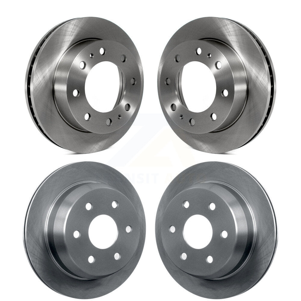 Brake Rotors Front Rear Kit For Chevrolet Silverado 2500 HD Suburban GMC Sierra
