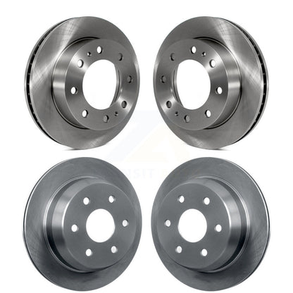 Brake Rotors Front Rear Kit For Chevrolet Silverado 2500 HD Suburban GMC Sierra