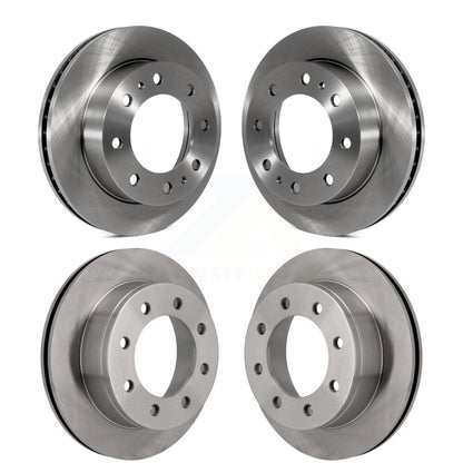Brake Rotors Front Rear Kit For GMC Chevrolet Sierra 2500 HD Silverado Savana XL