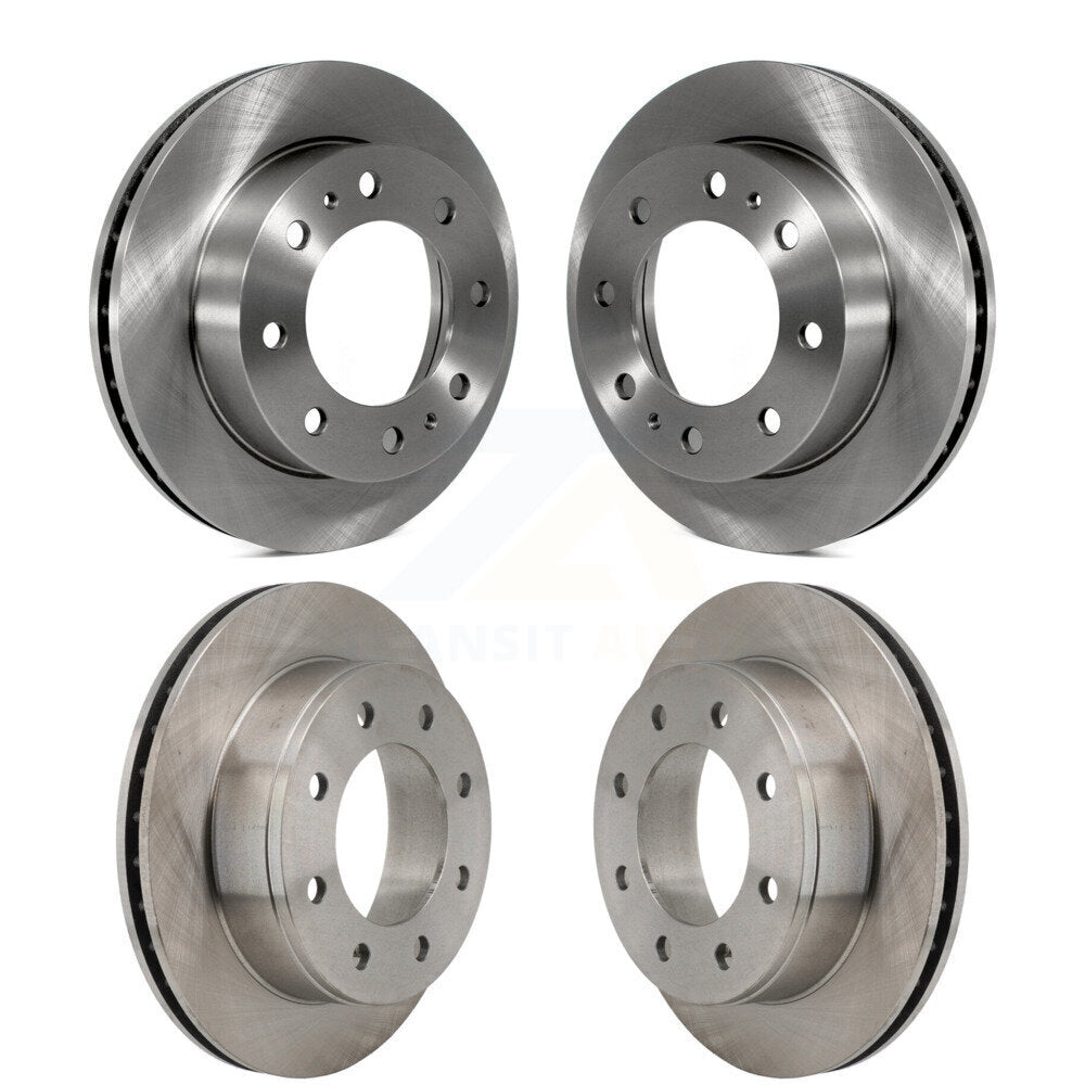 Brake Rotor Front Rear Kit For Chevrolet GMC Sierra 2500 HD Silverado Express H2