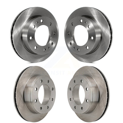 Brake Rotor Front Rear Kit For Chevrolet GMC Sierra 2500 HD Silverado Express H2