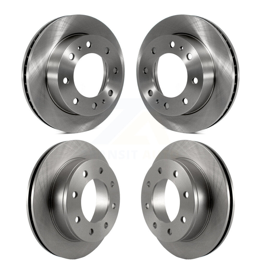 Disc Brake Rotors Front Rear Kit For GMC Savana 2500 Chevrolet Express