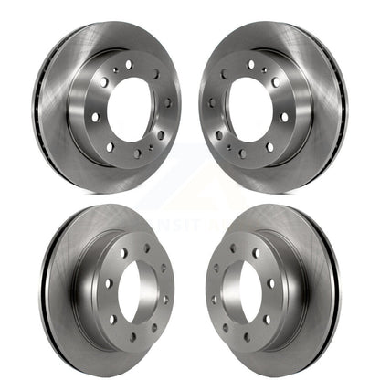 Disc Brake Rotors Front Rear Kit For GMC Savana 2500 Chevrolet Express