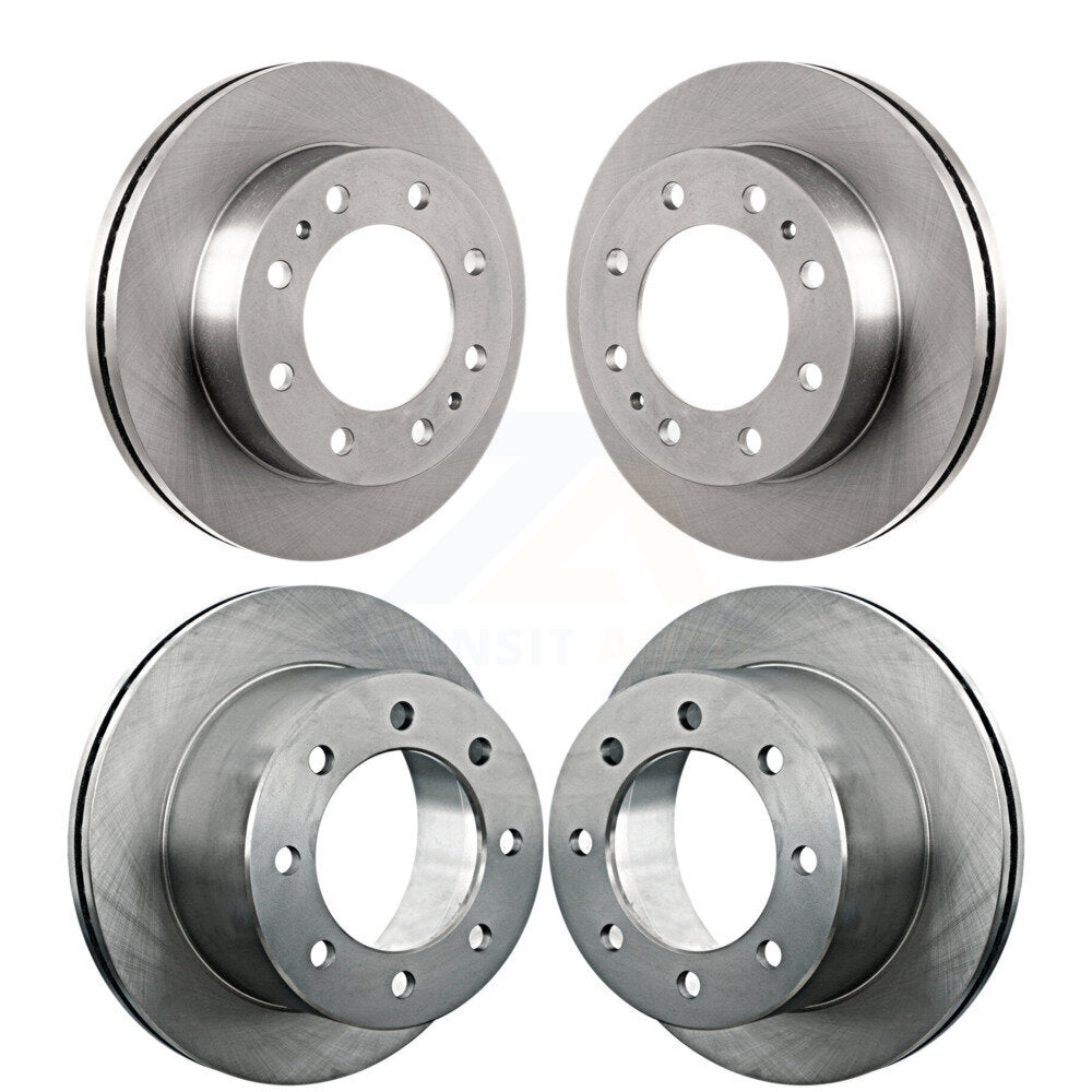 Brake Rotors Front Rear Kit For Chevrolet GMC Sierra 3500 Silverado HD Classic