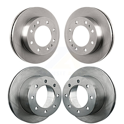 Brake Rotors Front Rear Kit For Chevrolet GMC Sierra 3500 Silverado HD Classic