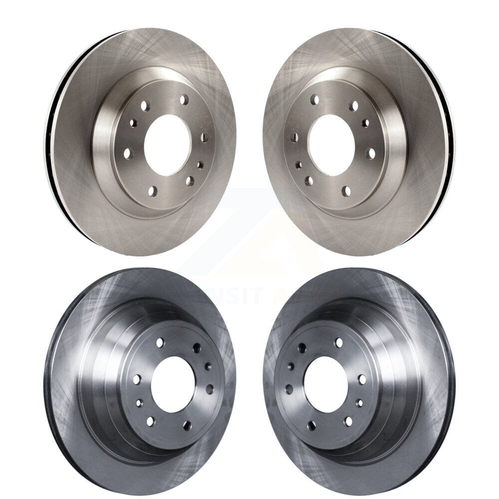 Brake Rotors Front Rear Kit For GMC Envoy Chevrolet Trailblazer Oldsmobile Buick