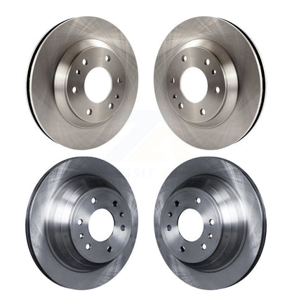 Brake Rotors Front Rear Kit For GMC Envoy Chevrolet Trailblazer Oldsmobile Buick