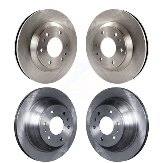 Brake Rotors Front Rear Kit For GMC Envoy Chevrolet Trailblazer Oldsmobile Buick