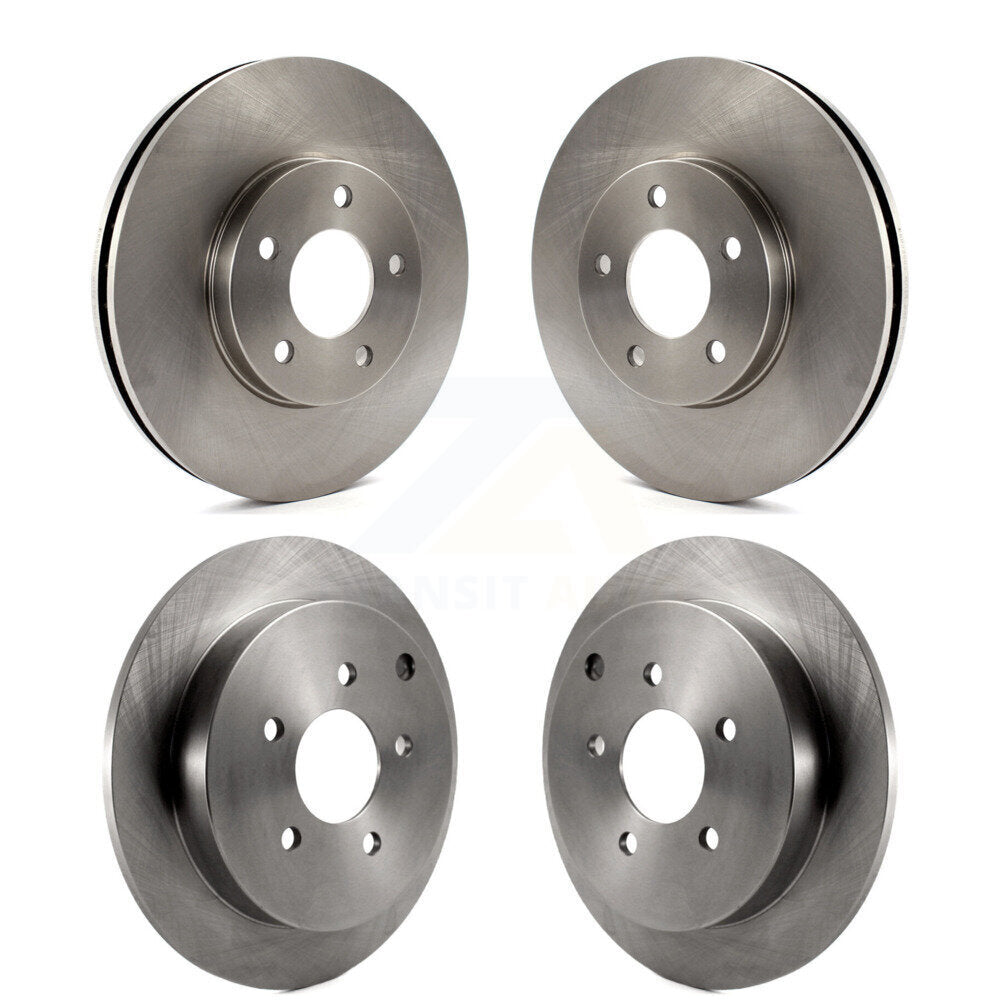 Brake Rotors Front Rear Kit For Buick Rendezvous Pontiac Montana Chevrolet Aztek