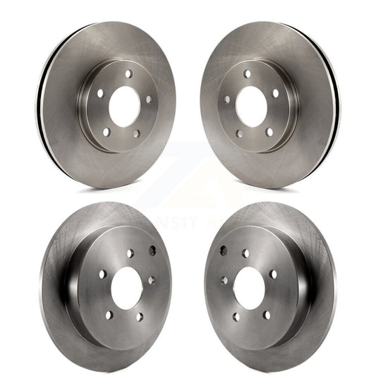 Brake Rotors Front Rear Kit For Buick Rendezvous Pontiac Montana Chevrolet Aztek