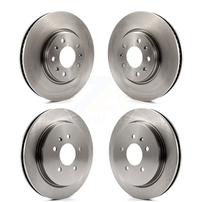 Disc Brake Rotors Front Rear Kit For Cadillac CTS Seville