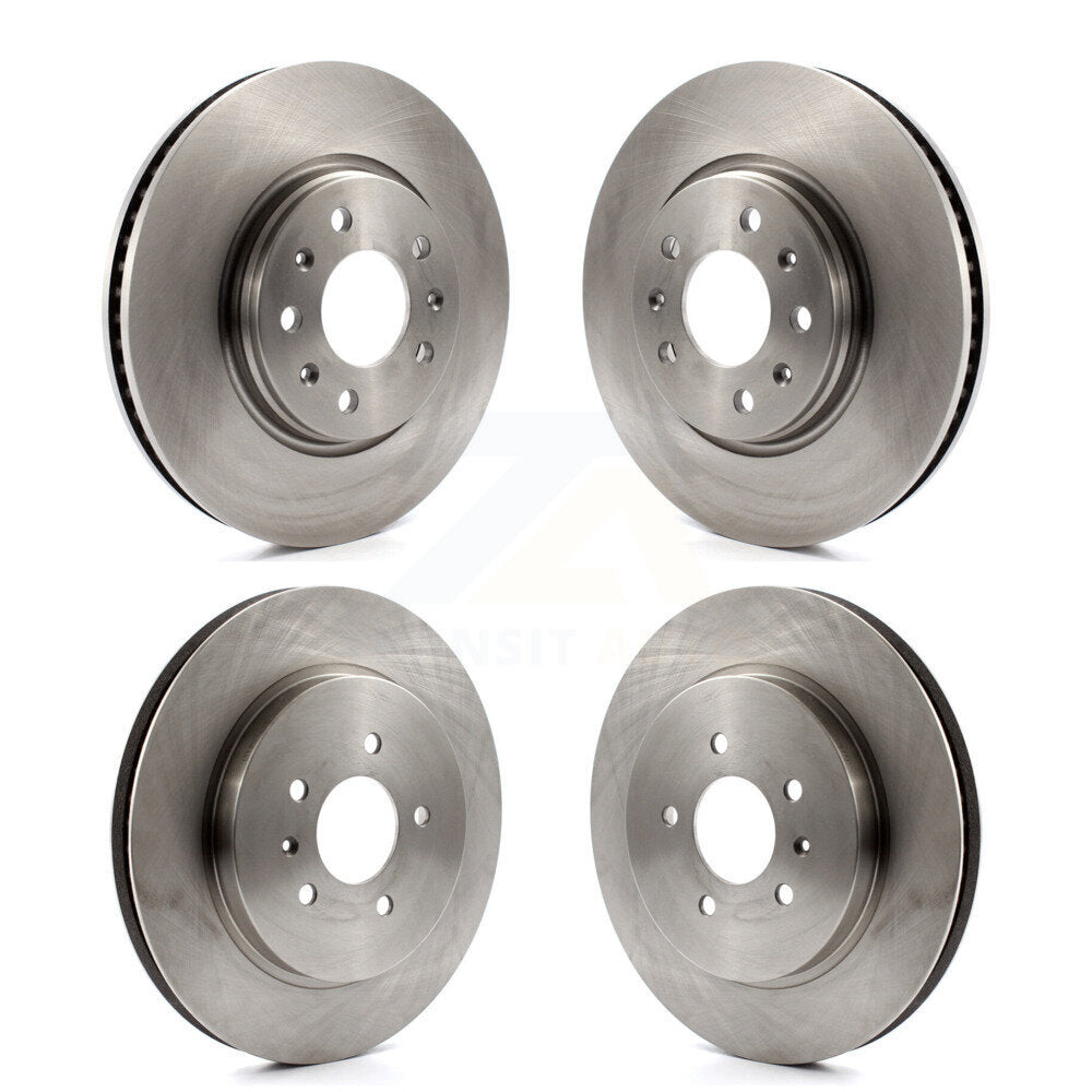 Disc Brake Rotors Front Rear Kit For 2006-2007 Cadillac CTS Base