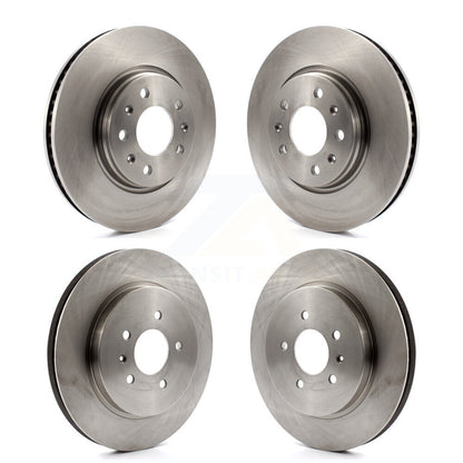 Disc Brake Rotors Front Rear Kit For 2006-2007 Cadillac CTS Base