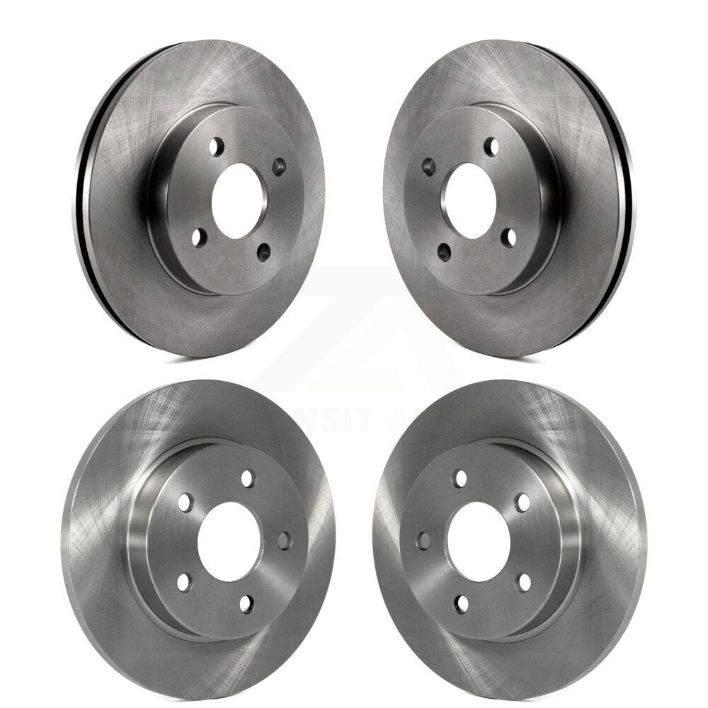Disc Brake Rotors Front Rear Kit For Pontiac G5 Pursuit