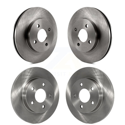 Disc Brake Rotors Front Rear Kit For Pontiac G5 Pursuit