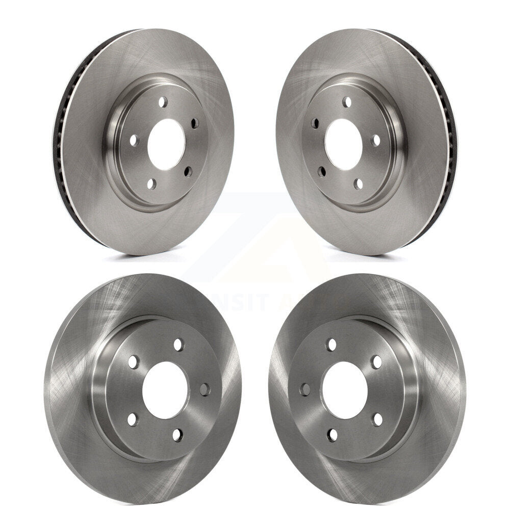 Brake Rotors Front Rear Kit For Chevrolet Malibu Pontiac Cobalt G5 G6 Saturn Ion