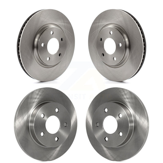 Brake Rotors Front Rear Kit For Chevrolet Malibu Pontiac Cobalt G5 G6 Saturn Ion
