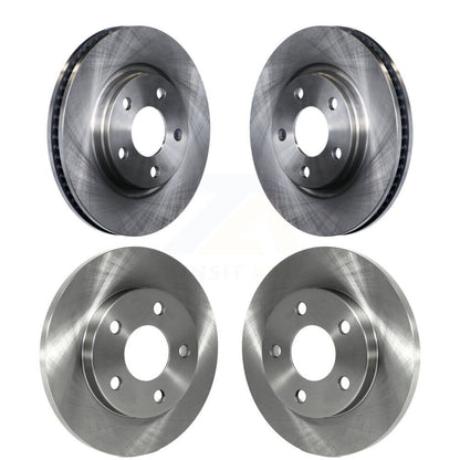 Disc Brake Rotors Front Rear Kit For Buick LaCrosse Pontiac Grand Prix Allure