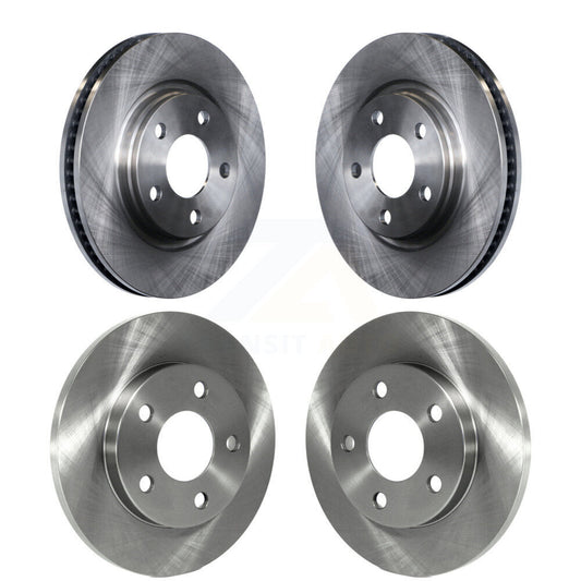 Disc Brake Rotors Front Rear Kit For Buick LaCrosse Pontiac Grand Prix Allure