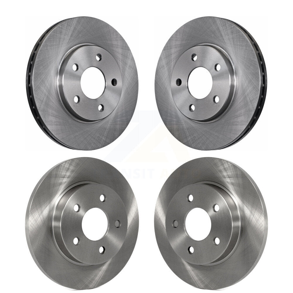 Disc Brake Rotors Front Rear Kit For Chevrolet Malibu Pontiac G6