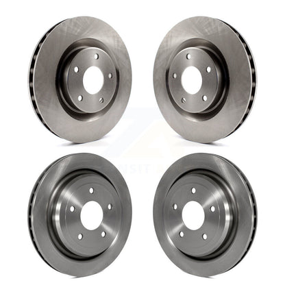 Disc Brake Rotors Front Rear Kit For Chevrolet Corvette Cadillac XLR