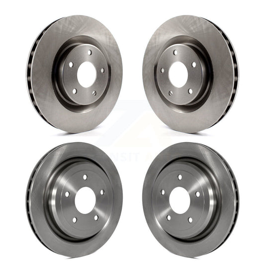 Disc Brake Rotors Front Rear Kit For Chevrolet Corvette Cadillac XLR