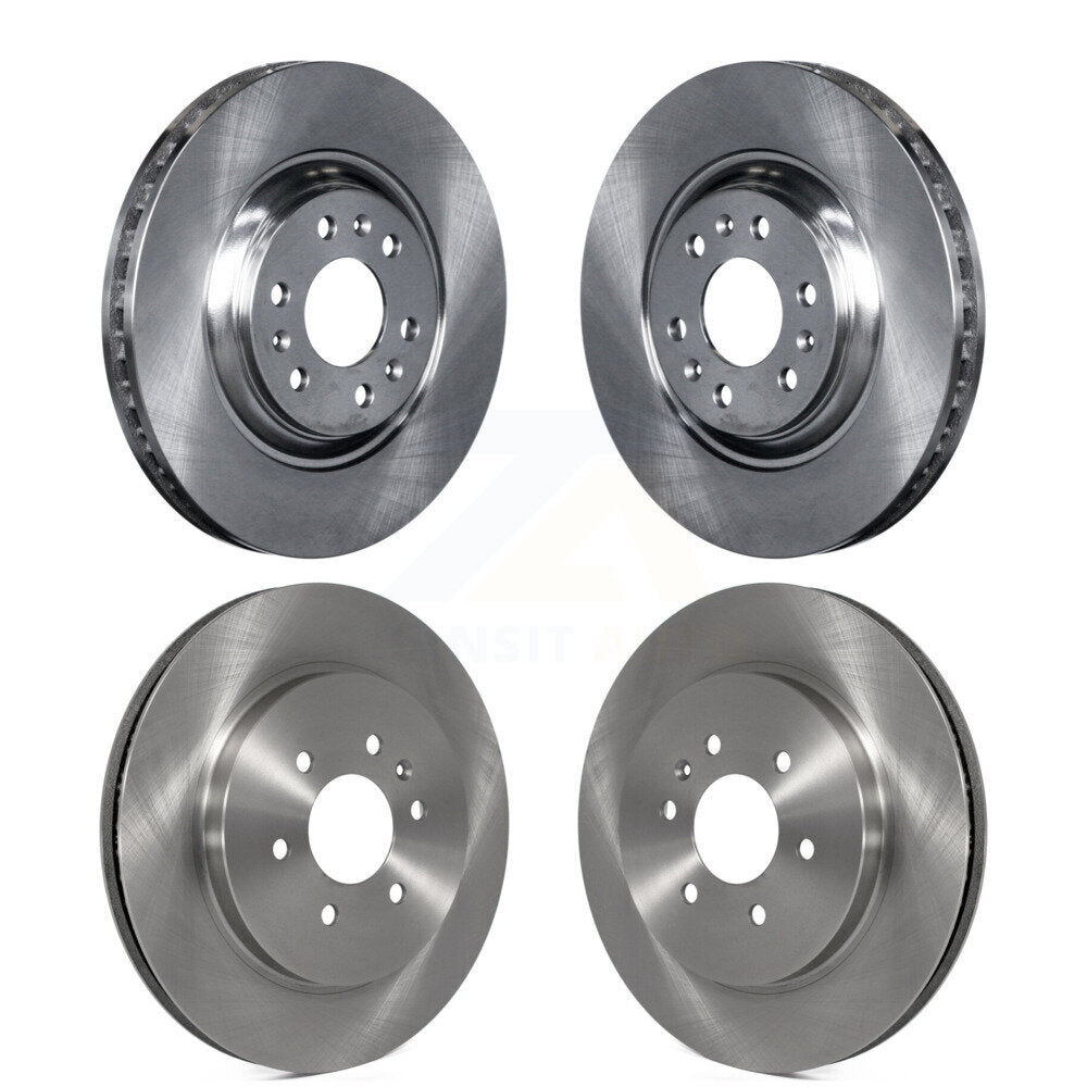 Disc Brake Rotors Front Rear Kit For 2004-2009 Cadillac SRX