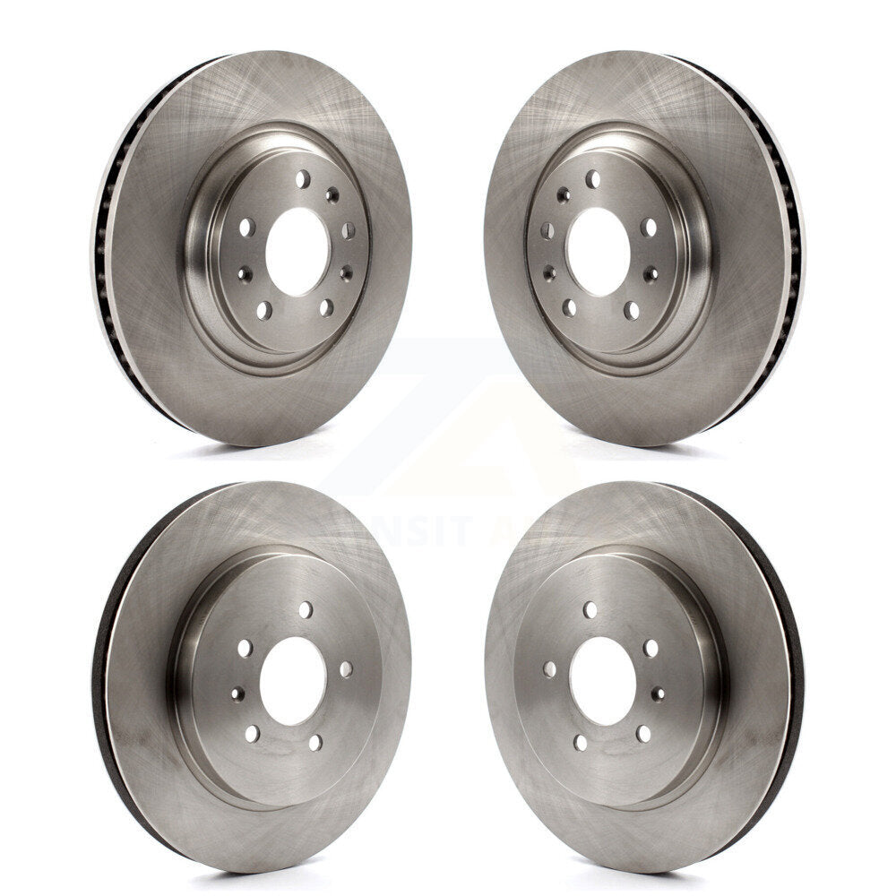 Disc Brake Rotors Front Rear Kit For 2006-2007 Cadillac CTS Base
