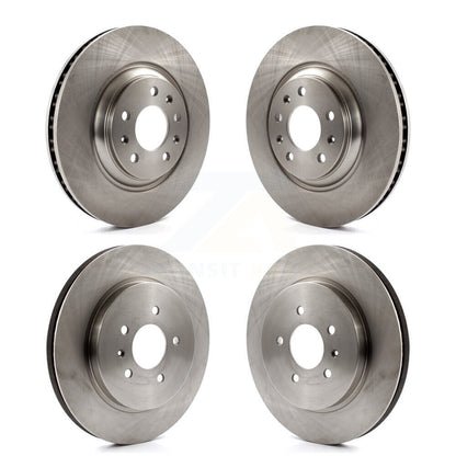 Disc Brake Rotors Front Rear Kit For 2006-2007 Cadillac CTS Base