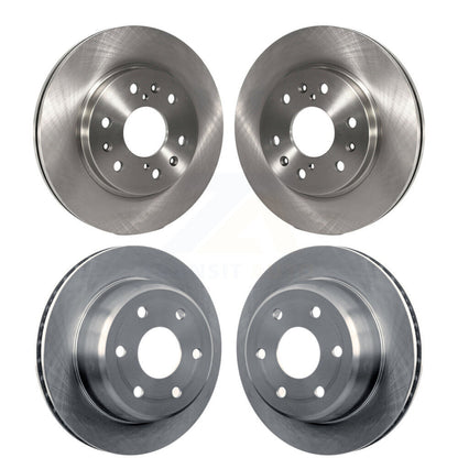 Disc Brake Rotors Front Rear Kit For 2009-2014 Chevrolet Express 1500 GMC Savana