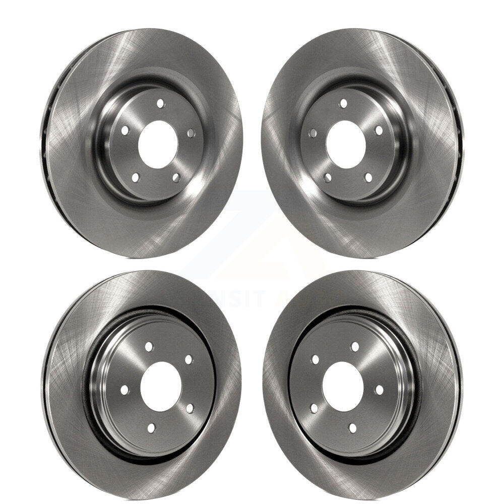 Disc Brake Rotors Front Rear Kit For Chevrolet Corvette Cadillac XLR