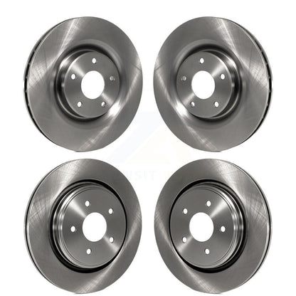 Disc Brake Rotors Front Rear Kit For Chevrolet Corvette Cadillac XLR