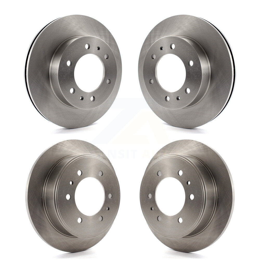 Disc Brake Rotors Front Rear Kit For Hummer H3 H3T