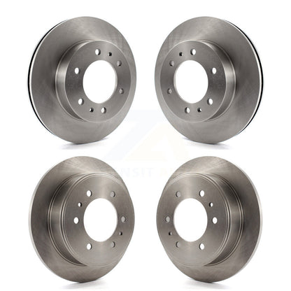 Disc Brake Rotors Front Rear Kit For Hummer H3 H3T