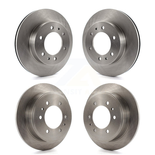 Disc Brake Rotors Front Rear Kit For Hummer H3 H3T