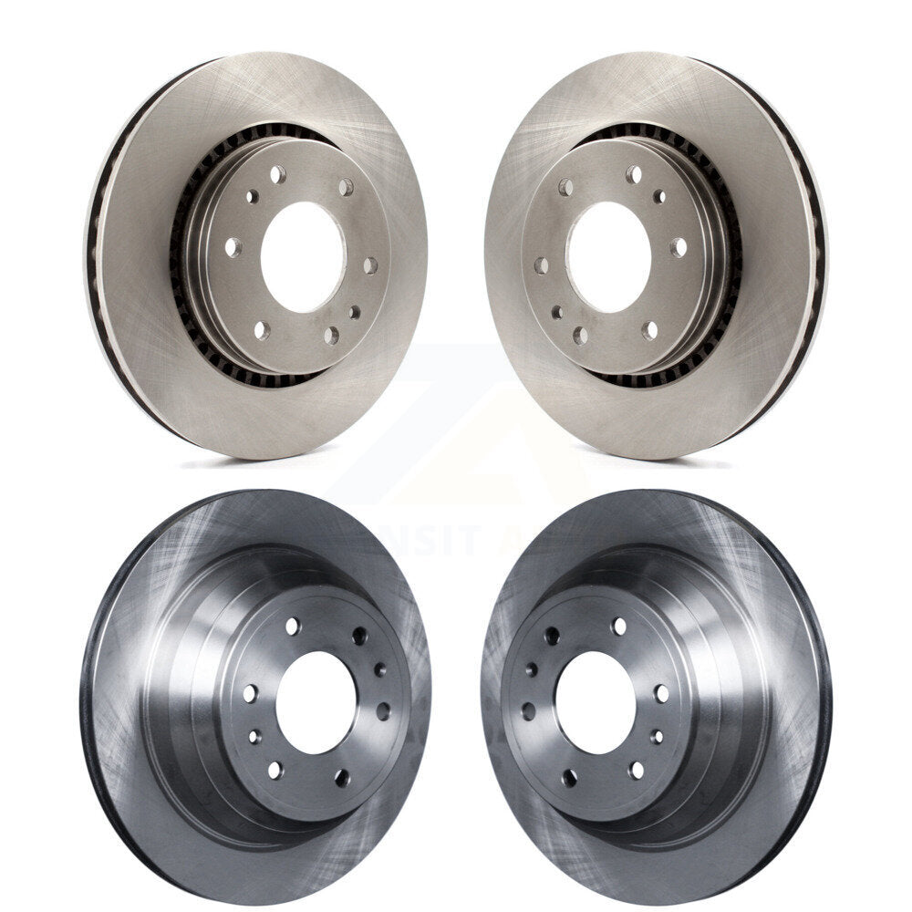 Brake Rotors Front Rear Kit For Chevrolet Trailblazer GMC Envoy Buick Rainier