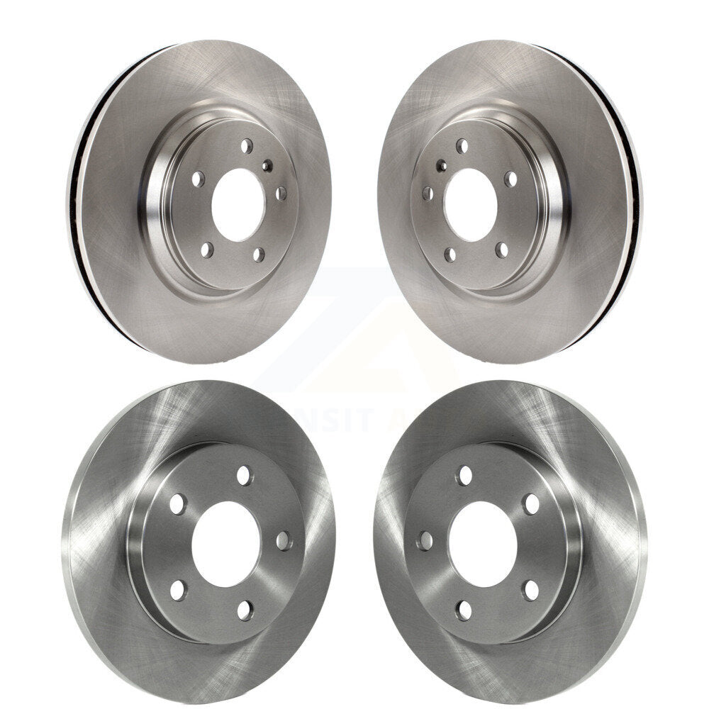 Disc Brake Rotors Front Rear Kit For Chevrolet Impala Limited