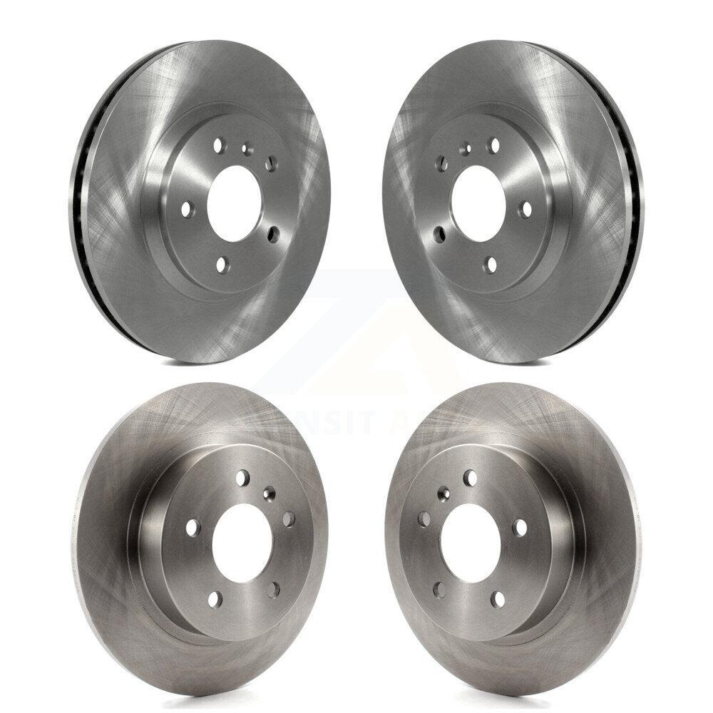 Disc Brake Rotors Front Rear Kit For Buick Lucerne