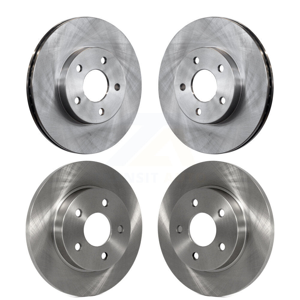 Disc Brake Rotors Front Rear Kit For Pontiac G5