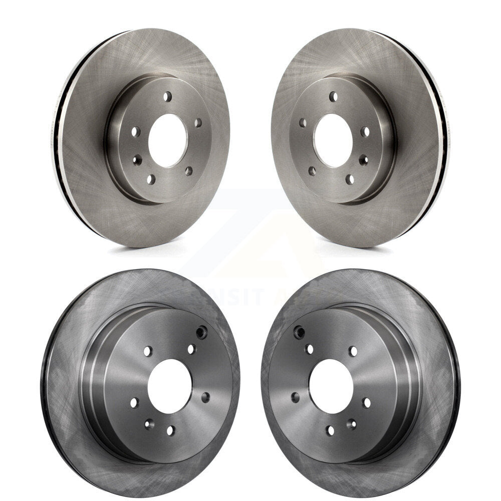 Brake Rotor Front Rear Kit For Chevrolet Equinox Pontiac Torrent Saturn Vue XL-7