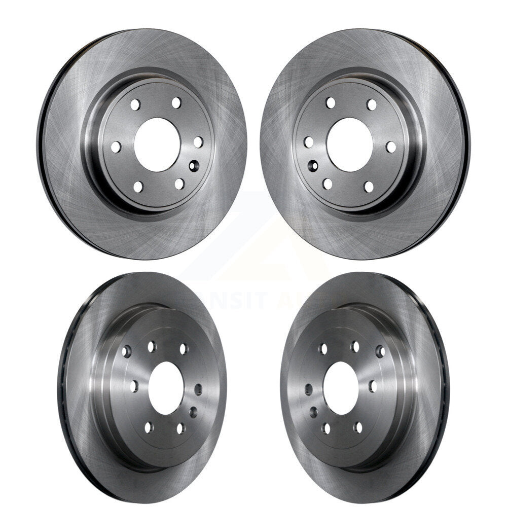 Disc Brake Rotors Front Rear Kit For GMC Acadia Buick Enclave Chevrolet Traverse