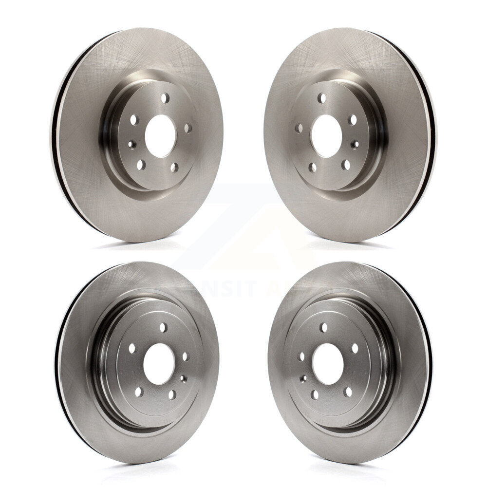Disc Brake Rotors Front Rear Kit For Cadillac CTS With Heavy Duty Brakes