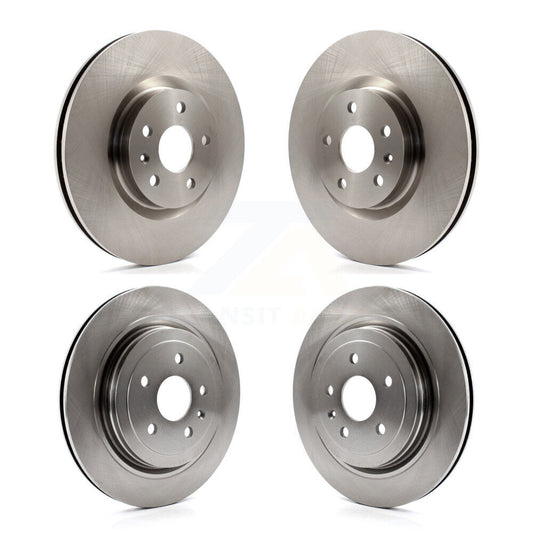 Disc Brake Rotors Front Rear Kit For Cadillac CTS With Heavy Duty Brakes
